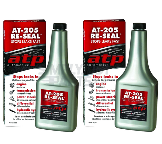 ATP AT-205 RE-SEAL STOP LEAK FOR ENGINE POWER STEERING TRANSMISSION - 2 PACK