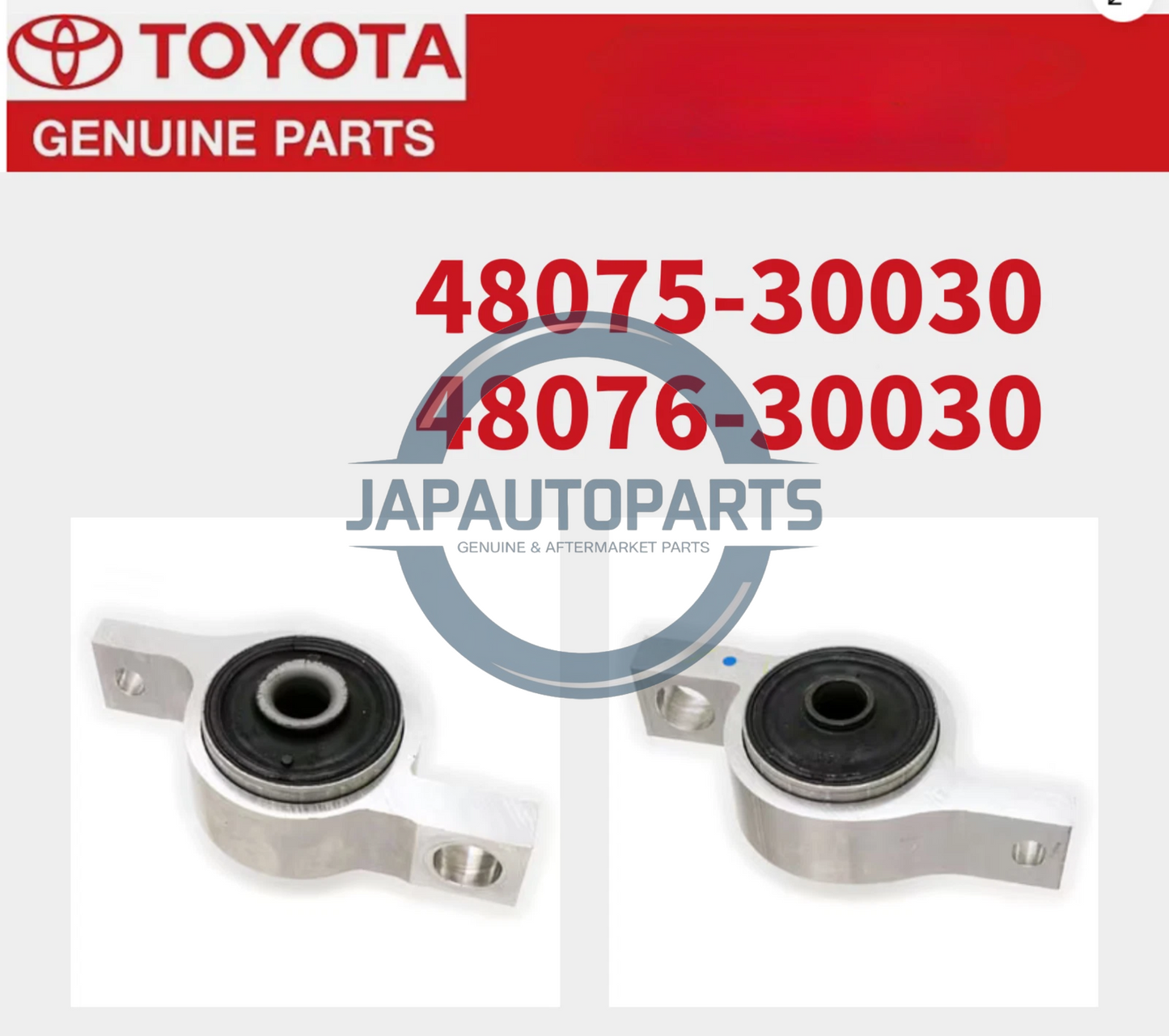 Lexus Genuine IS300 IS350 GS460 GS450h Front Lower Control Arm Bushing Pair OEM