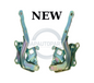 FOR HYUNDAI I20 2021-24 FRONT LEFT RIGHT BONNET HINGE BRACKETS PAIR NEW
