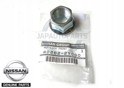 FOR NISSAN ELGRAND E51 4WD 3.5i 2.5i WHEEL HUB LOCKING NUT GENUINE 40262-2Y000