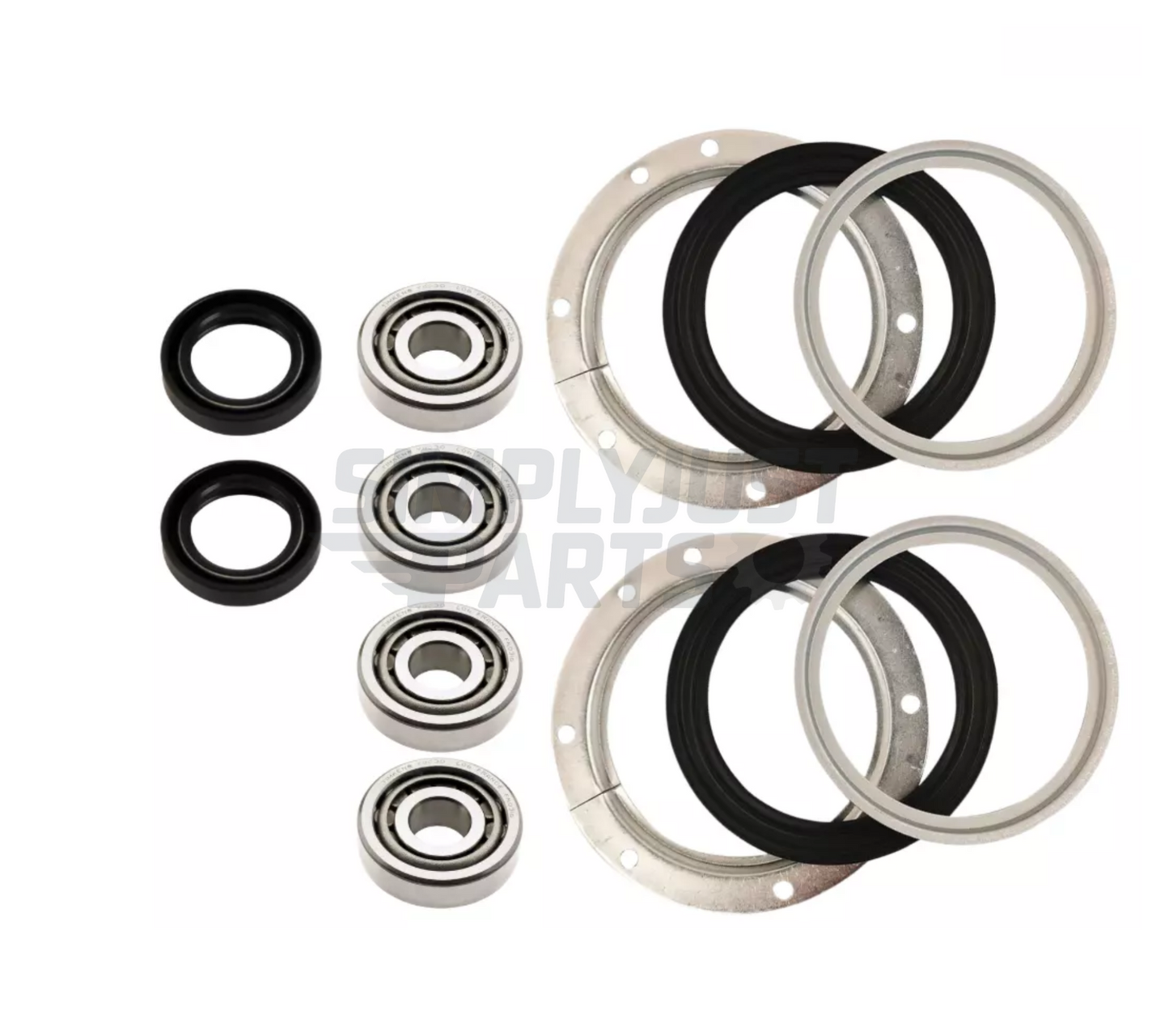 PAIR FOR 2 X SUZUKI JIMNY KING PIN SWIVEL BEARING STEERING REPAIR HUB SEAL KIT
