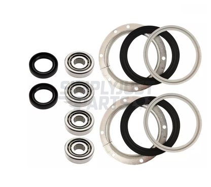 PAIR FOR 2 X SUZUKI JIMNY KING PIN SWIVEL BEARING STEERING REPAIR HUB SEAL KIT