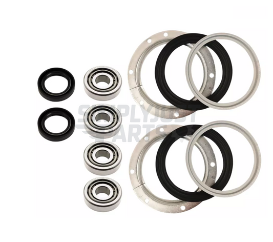PAIR FOR 2 X SUZUKI JIMNY KING PIN SWIVEL BEARING STEERING REPAIR HUB SEAL KIT