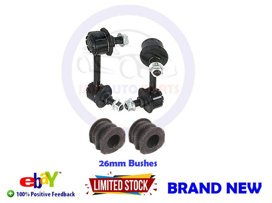 FOR NISSAN ELGRAND E51 2002- 2 REAR ANTI ROLL STABILISER BAR DROP LINKS PAIR NEW