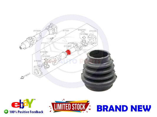 FOR SUZUKI JIMNY JB43 4WD 4 WHEEL DRIVE FRONT PROPSHAFT RUBBER BOOT GAITER NEW