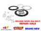 FOR SUZUKI JIMNY FRONT SWIVEL KNUCKLE AXLE JOINT HUB SEAL - INCLUDES BOLTS - NEW
