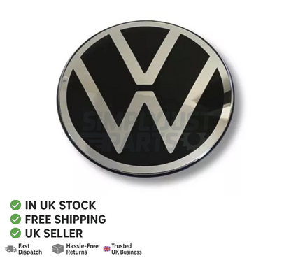 VW FRONT BADGE LOGO EMBLEM 2018 POLO T-ROC TOURAN T-CROSS P/N 2GM853601E