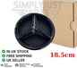 MERCEDES BENZ GLOSS BLACK GRILLE STAR BADGE W205 A,C,B CLASS GLA,CLA,CLS 13-2018