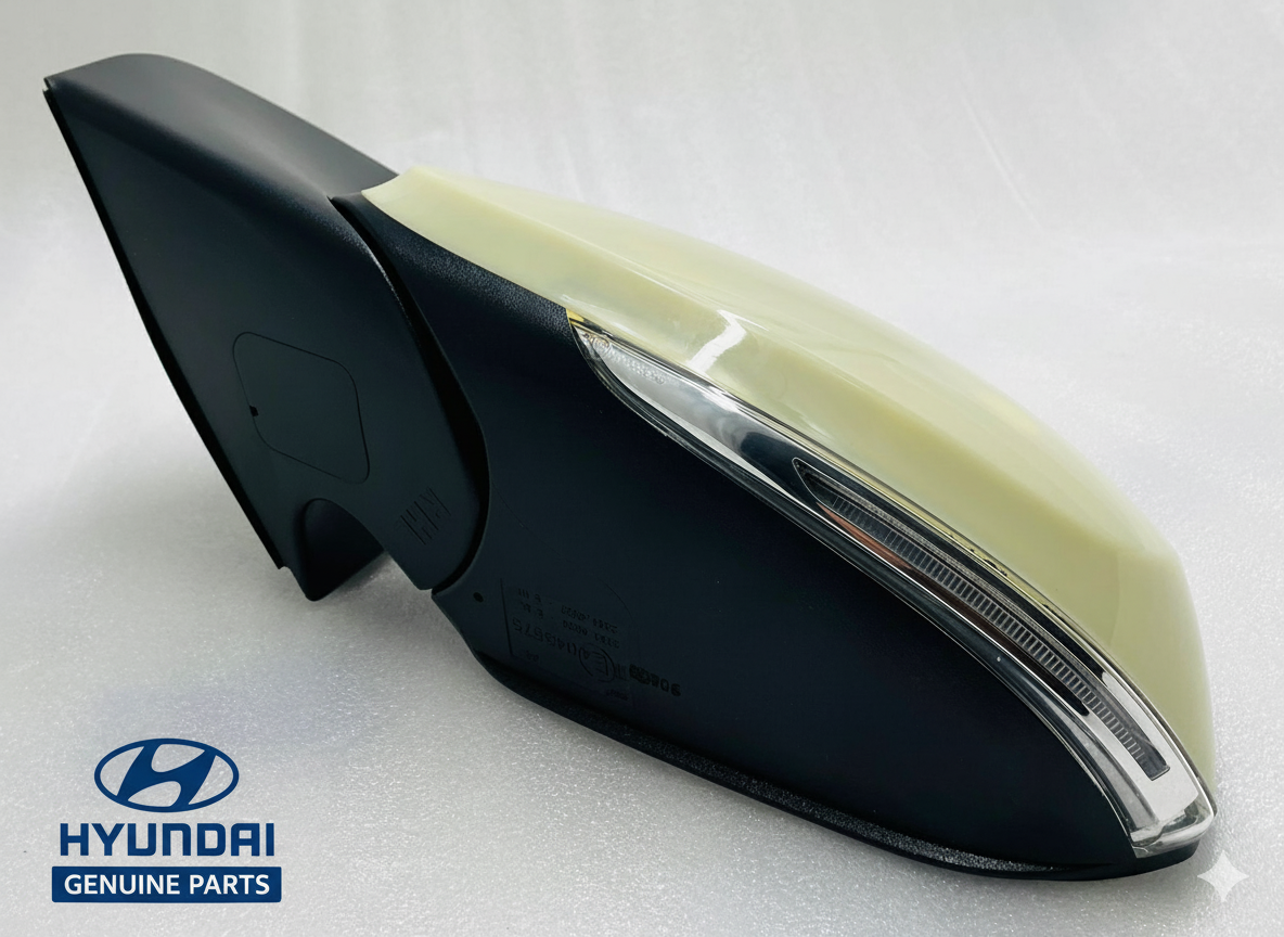 FOR HYUNDAI i10 2020-2024 FRONT DOOR SIDE MIRROR RH DRIVER SIDE - GENUINE NEW