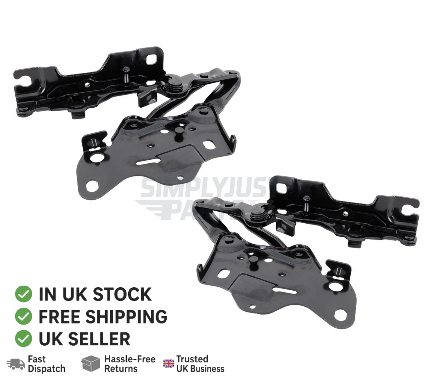 For BMW X5 19-24 / X6 20-24 / X7 19-22,  Bonnet Hood Hinge Right Left Brackets