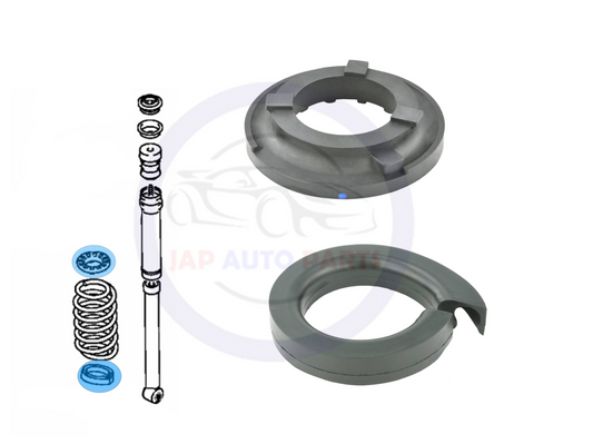 FOR Mitsubishi Colt Rear Coil Spring Bottom Lower Cap & Upper Top Cap New