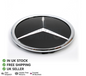 Mercedes-Benz Silver Grill Star Emblem 3D Mirror Finish W205 W212 W207 W164 W176