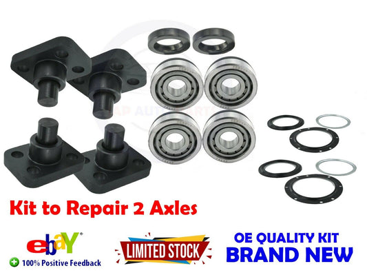 FOR SUZUKI JIMNY FRONT AXLE KINGPIN SWIVEL JOINT BEARINGS SWIVEL SEAL & KINGPINS