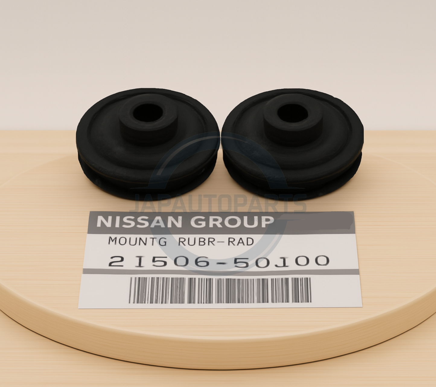FOR NISSAN ELGRAND E51 TOP UPPER RADIATOR MOUNT PAIR GENUINE BRAND NEW