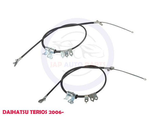 FOR DAIHATSU TERIOS 1.5L 2006 on  HANDBRAKE CABLES LEFT & RIGHT (PAIR) BRAND NEW