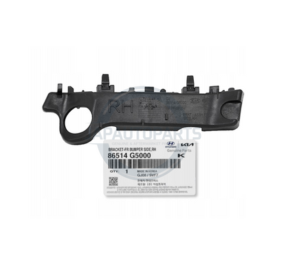 Genuine Kia Niro Electric Hybrid 16-22 RH Front Bumper Side Bracket 86514G5000