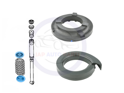 FOR Mitsubishi Colt Rear Coil Spring Bottom Lower Cap & Upper Top Cap New