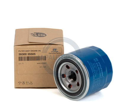 Genuine Hyundai Kia Oil Filter - 2630035505 - Brand New