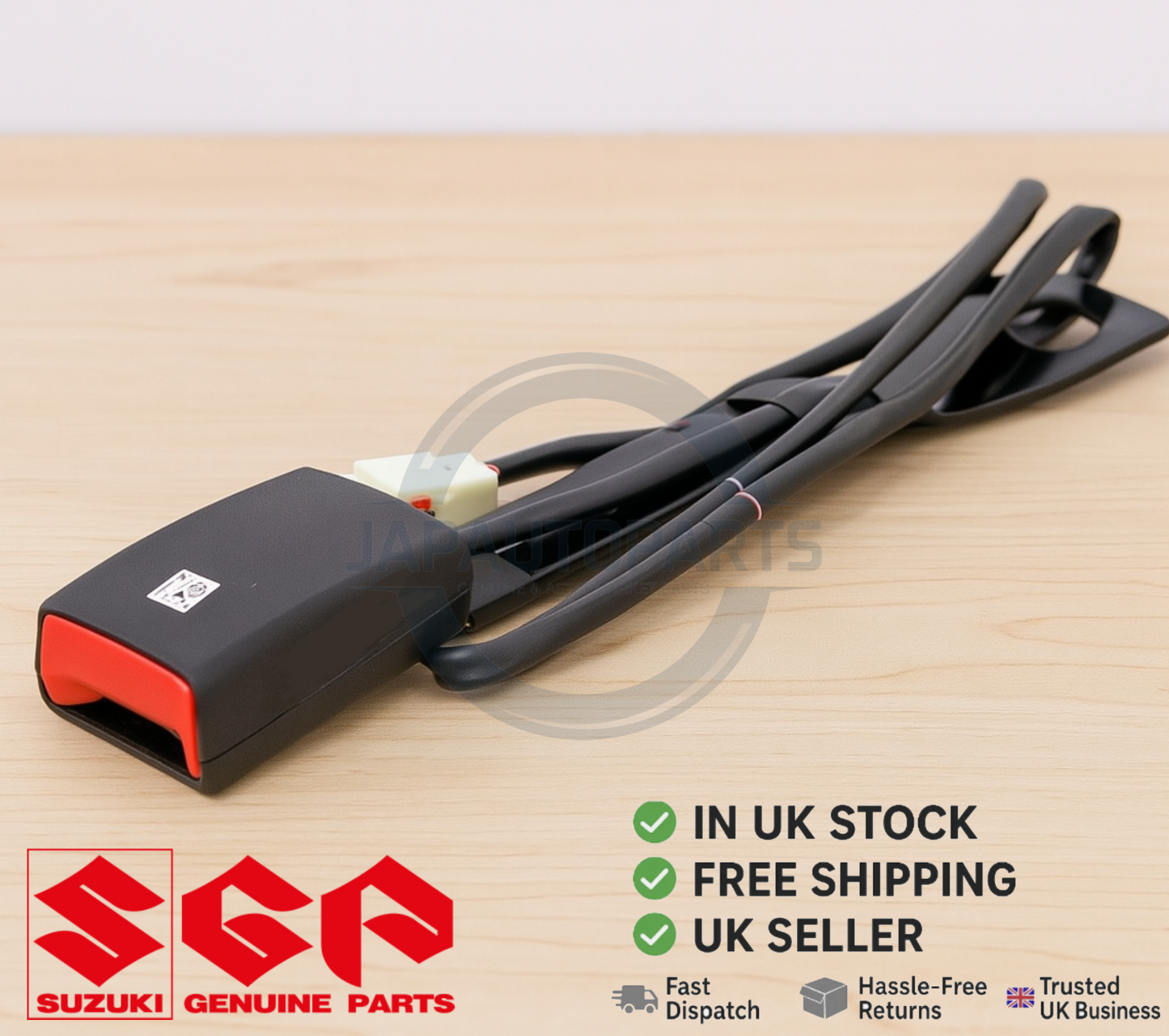 Genuine RH Driver Side Seat Belt Stalk Assembly For Suzuki Alto 2009 to 2016 New