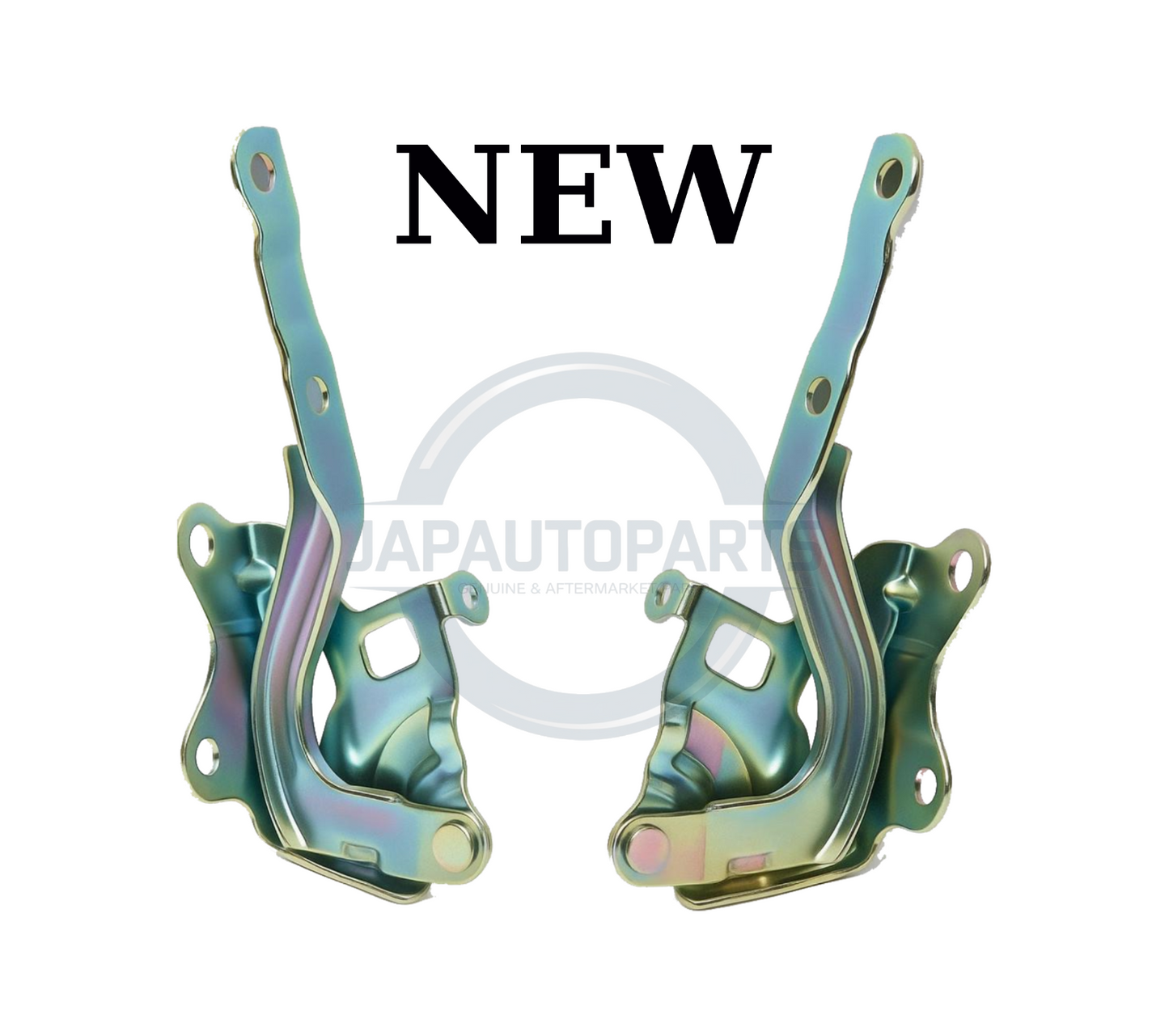FOR HYUNDAI I20 2021-24 FRONT LEFT RIGHT BONNET HINGE BRACKETS PAIR NEW