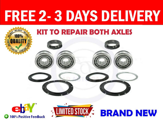 PAIR X2 FOR SUZUKI JIMNY KING PIN SWIVEL BEARING STEERING REPAIR HUB SEAL KIT