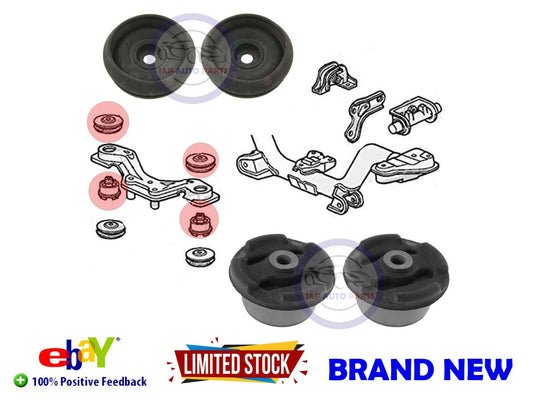 REAR DIFF DIFFERENTIAL SUPPORT ARM MOUNT BUSH KIT FOR HONDA CRV HRV NEW