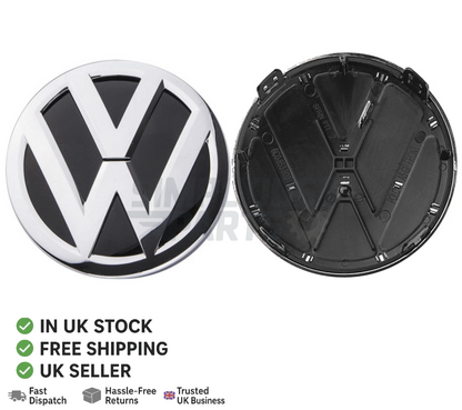 FOR VW POLO 6C 2014-2017 CENTRE GRILLE GRILL CHROME EMBLEM BADGE 6C0853600 NEW