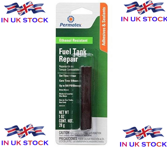 ETHANOL RESISTANT FUEL TANK REPAIR EPOXY PUTTY. (PERMATEX 84334) - IN UK STOCK