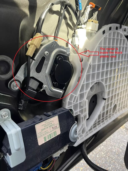 PASSENGER POWER SLIDING DOOR LOCK RELEASE MOTOR FOR TOYOTA ALPHARD ANH10 MNH10