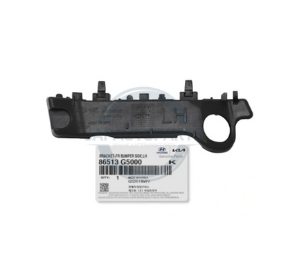 Genuine Kia Niro Electric Hybrid 16-22 LH Front Bumper Side Bracket 86513G5000