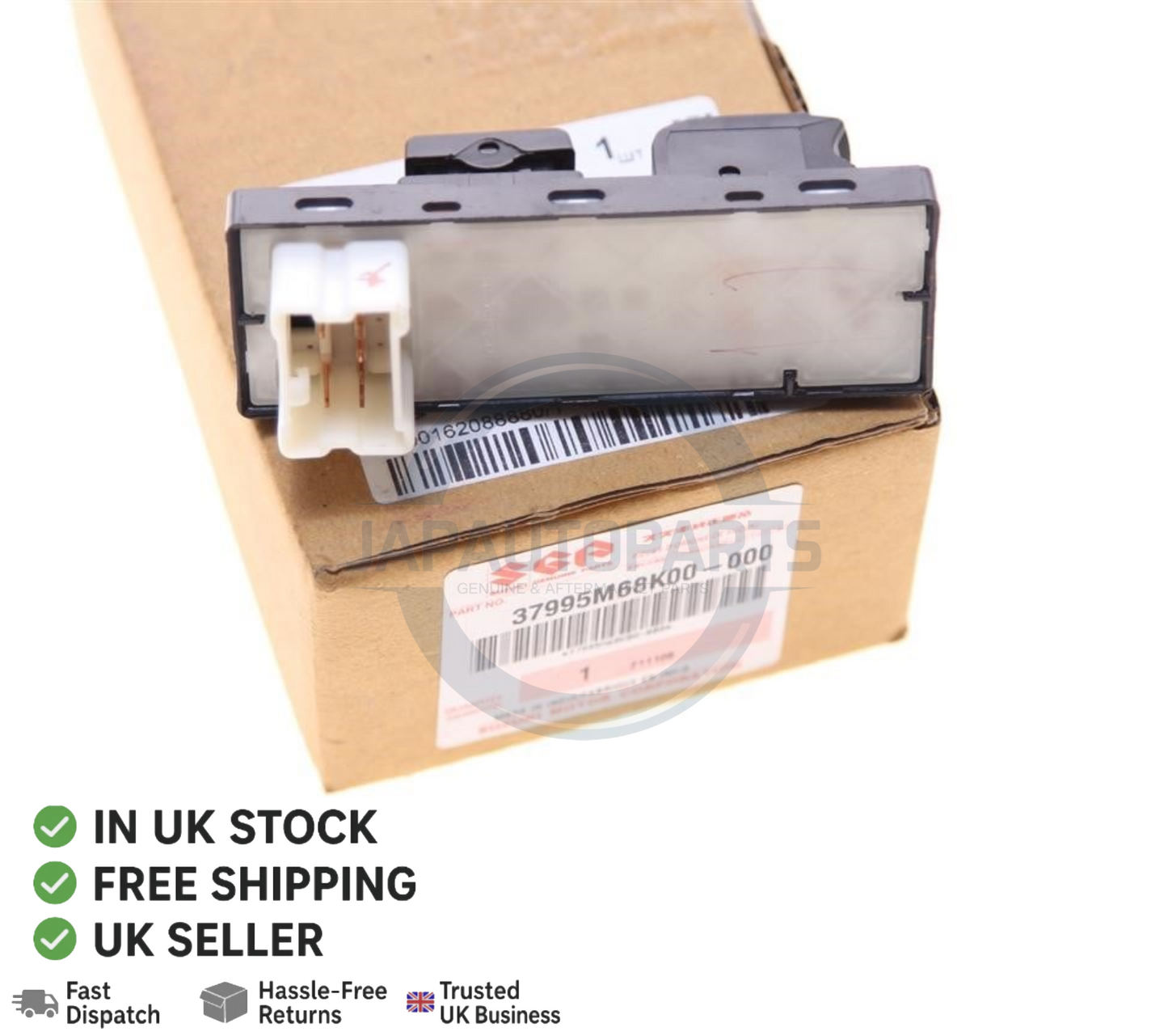 Genuine Nissan Pixo 2009-2016 Driver Side Right Power Window Switch 37995M68K00