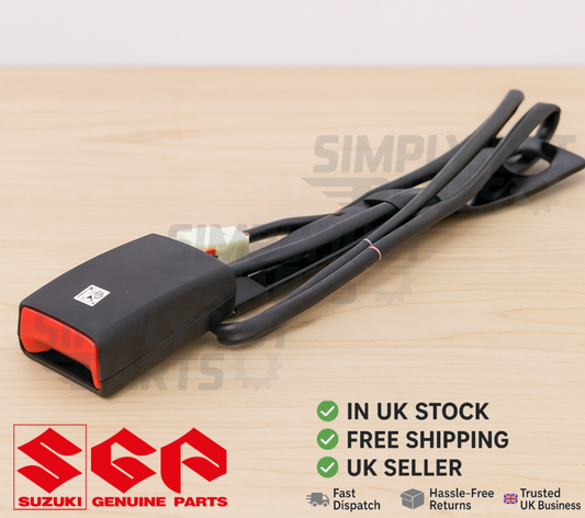 NEW GENUINE SUZUKI ALTO SEAT BELT BUCKLE STALK CLIP DRIVER RH 84910M68K10-5PK