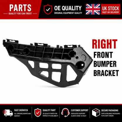 Fits Toyota Auris 2013-2015 Front RH Bumper Bracket Driver Side New