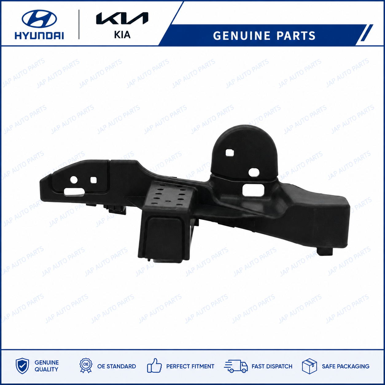 HYUNDAI I10 2014-2020 HEADLIGHT LEFT BUMPER BRACKET LH GENUINE NEW 86525B9500