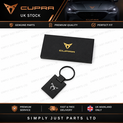 New Genuine Cupra Branded Keyring 6H1087011IAA Black OEM Gift