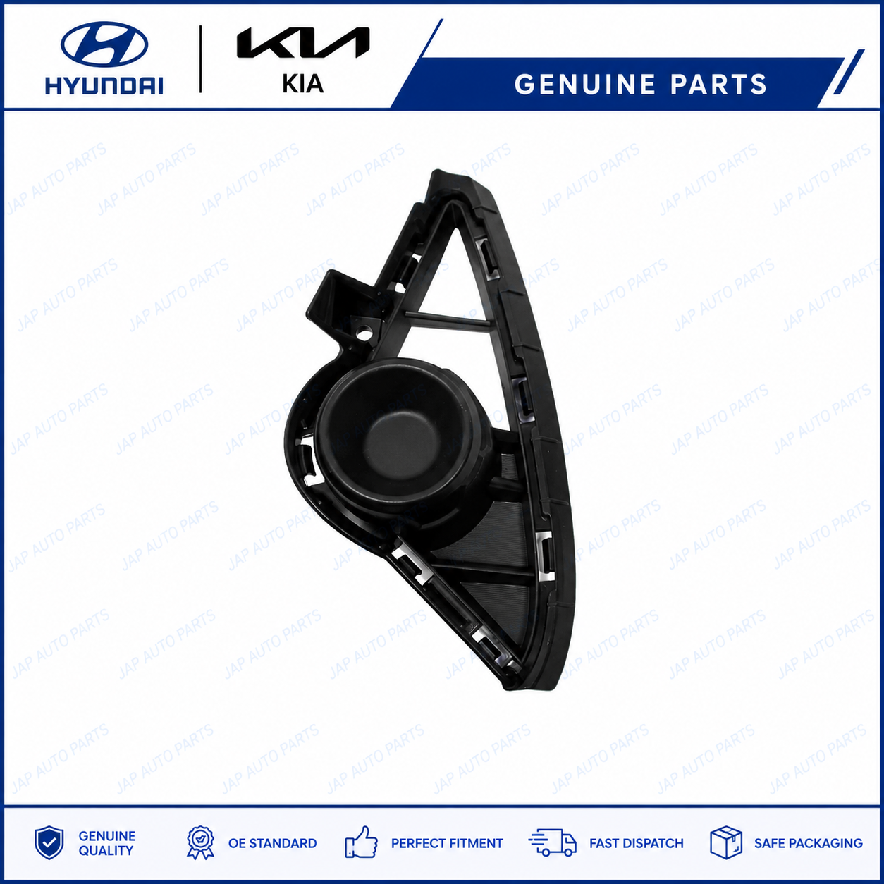 FOR HYUNDAI I10 2021-2025 FOG LIGHT COVER LEFT HAND LH GENUINE NEW