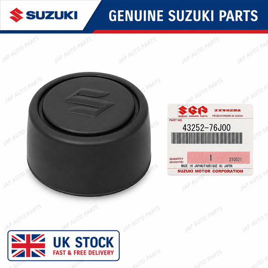 NEW Alloy wheel Centre Cap Black For Suzuki Jimny Genuine 43252-76J00