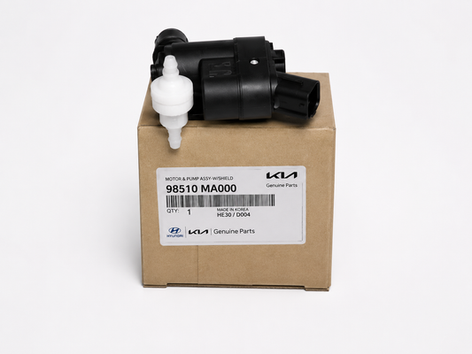 For Hyundai i10 i20 2020- Bayon Front Windscreen Washer Motor 98510-M4000 Genuin