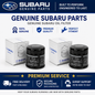 2x Genuine JDM Black Oil Filter Fits: Impreza WRX STi Legacy Forester 15208AA100