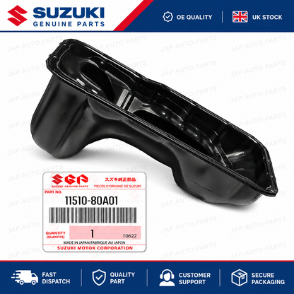 Suzuki Jimny 1.3 M13A Engine Oil Sump Pan Timing Chain Model 11510-80a01 Genuine