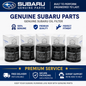 5x Genuine JDM Black Oil Filter Fits: Impreza WRX STi Legacy Forester 15208AA100