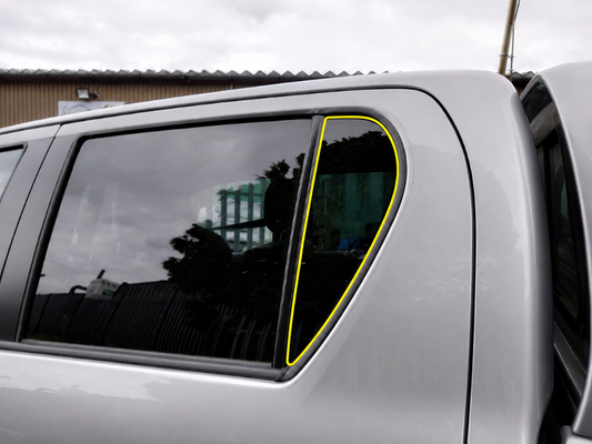 Rear Door Quarter Glass Window Left LH - TINTED - Toyota Hilux MK8 2015-2023 New
