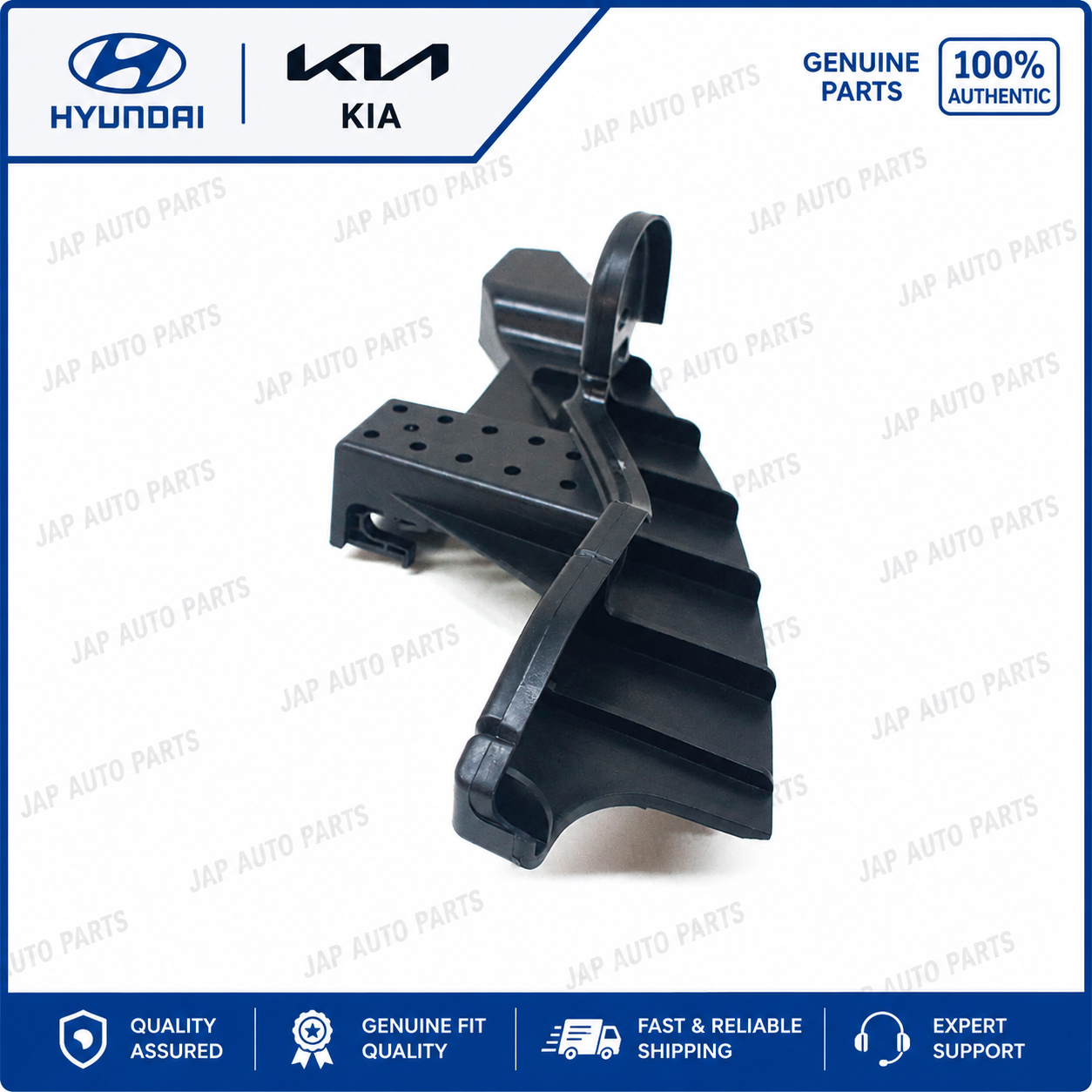 HYUNDAI I10 2014-2020 HEADLIGHT RIGHT BUMPER BRACKET NEW GENUINE RH 86526B9500