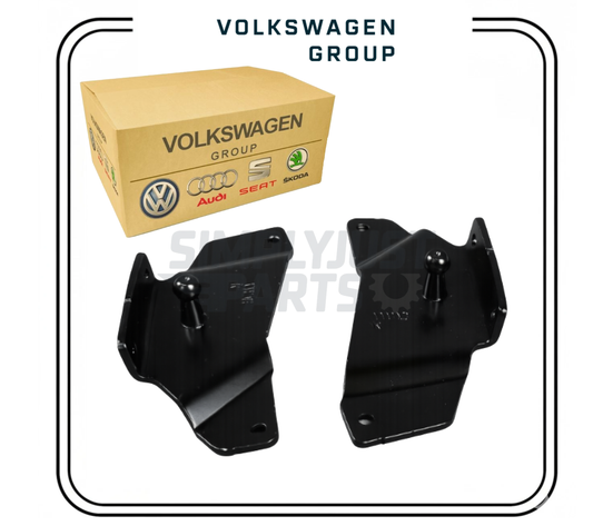 Genuine VW Caddy 2011-20 tailgate strut repair plates Left & Right 2K0827435 436